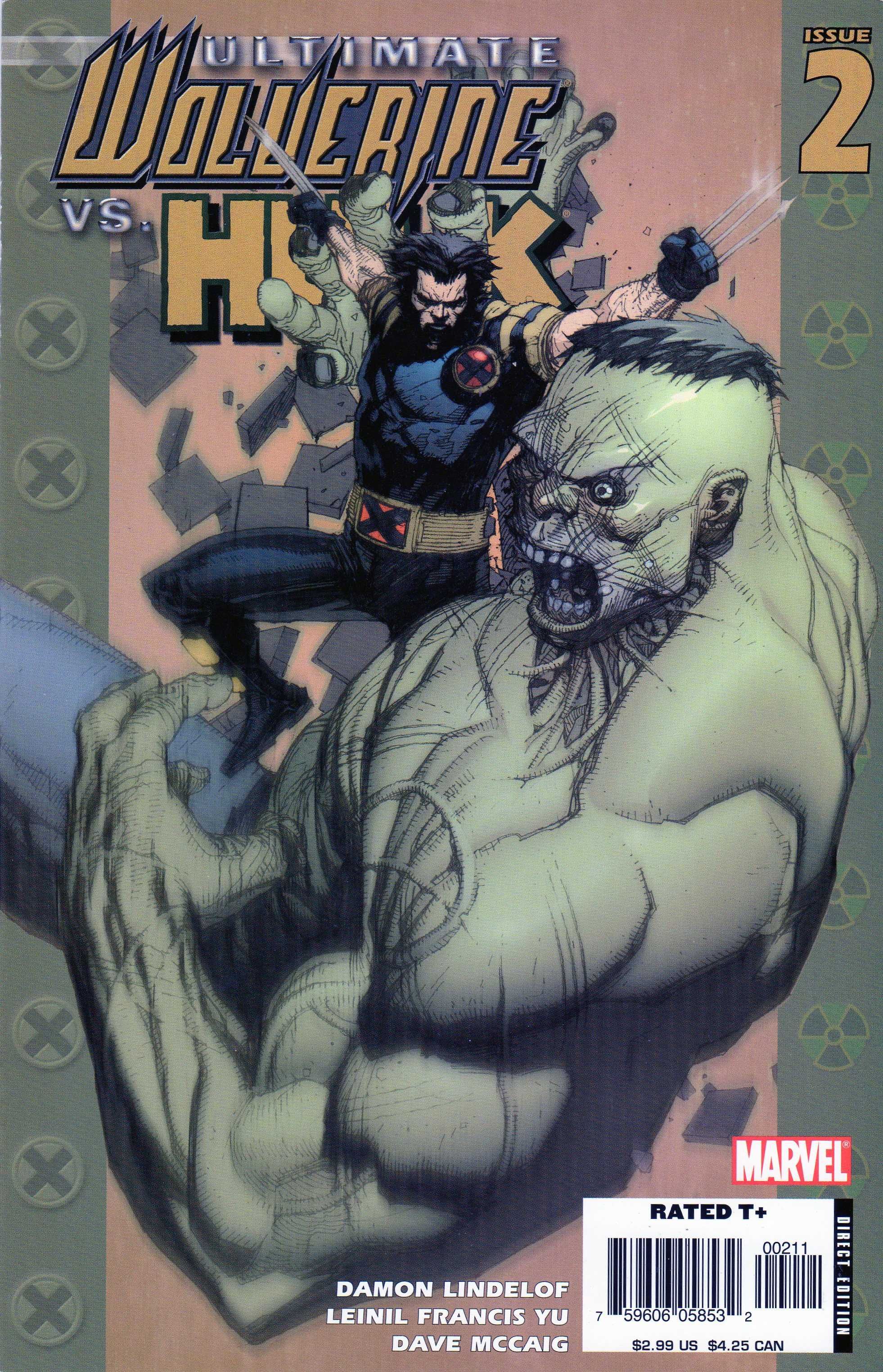 Ultimate Wolverine vs Hulk #2 2006 benzi desenate