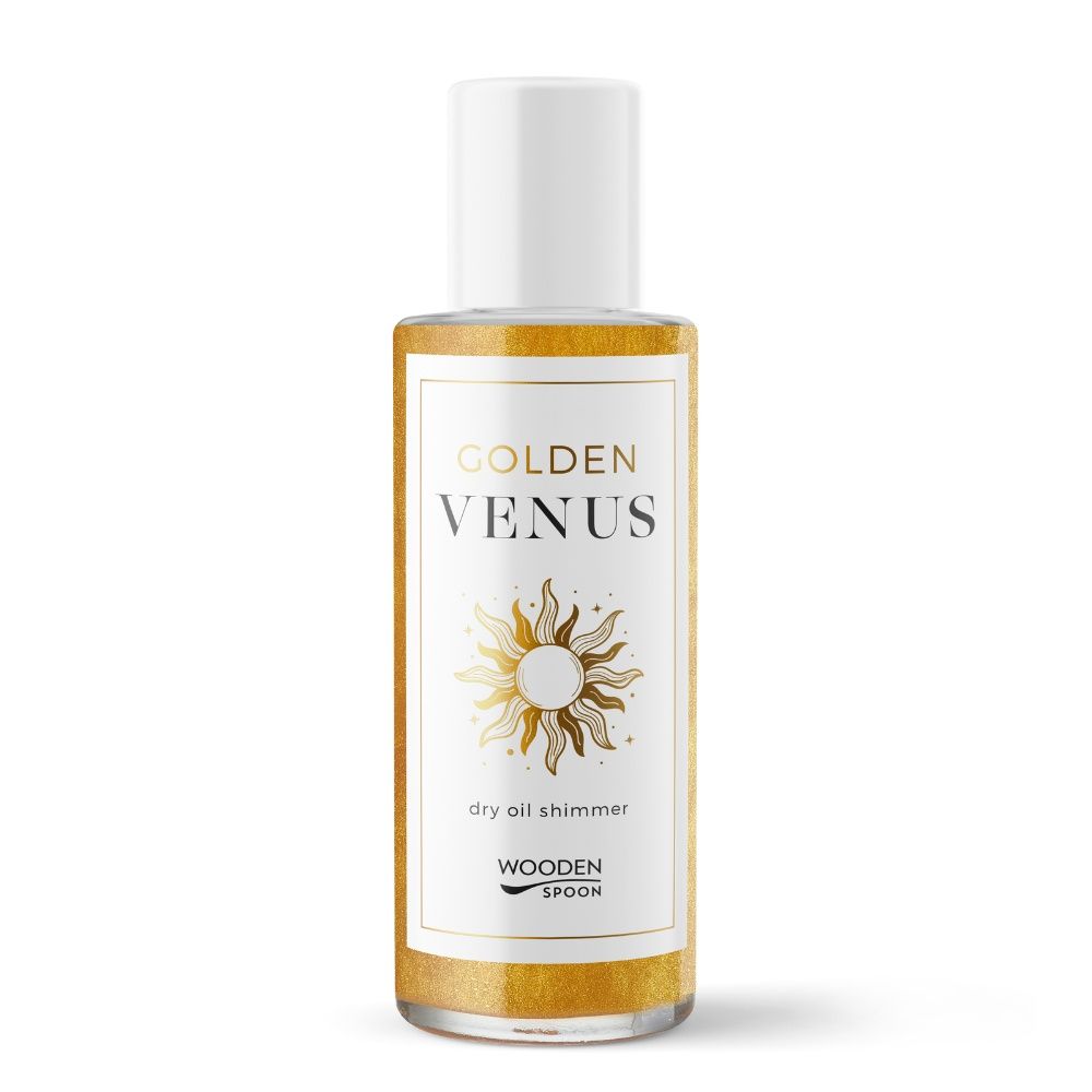 Олио със златен блясък шимер wooden spoon golden venus