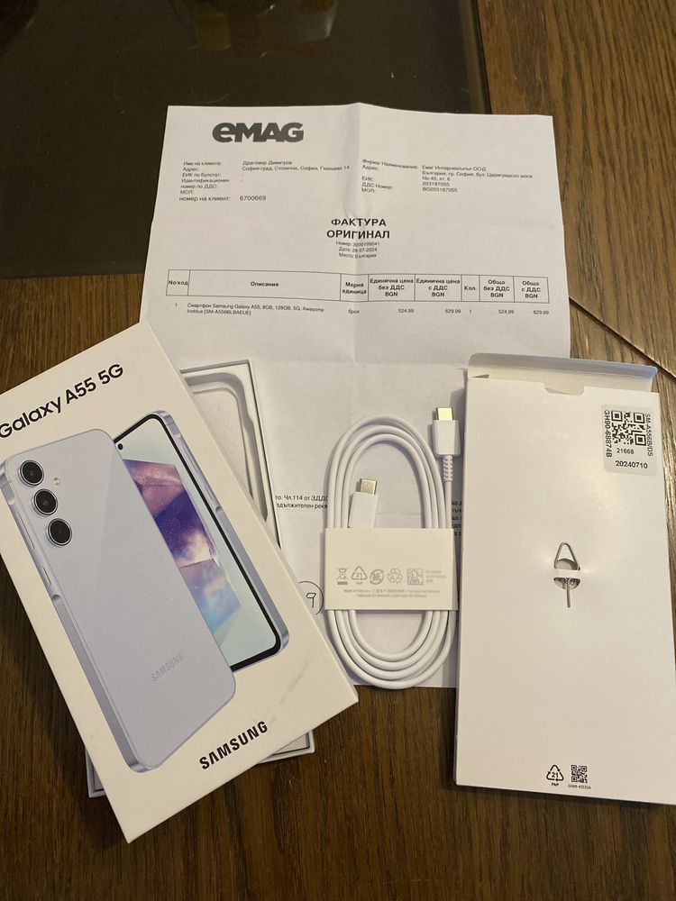 Samsung A55 5G 8GB 128GB в гаранция