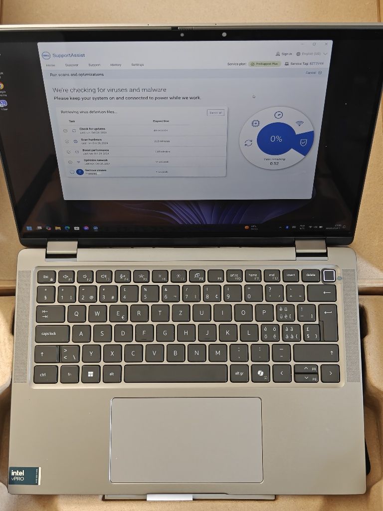 Dell Latitude 2in1 7450, Intel Core Ultra 7 165U 32gb ddr5 512 SSD