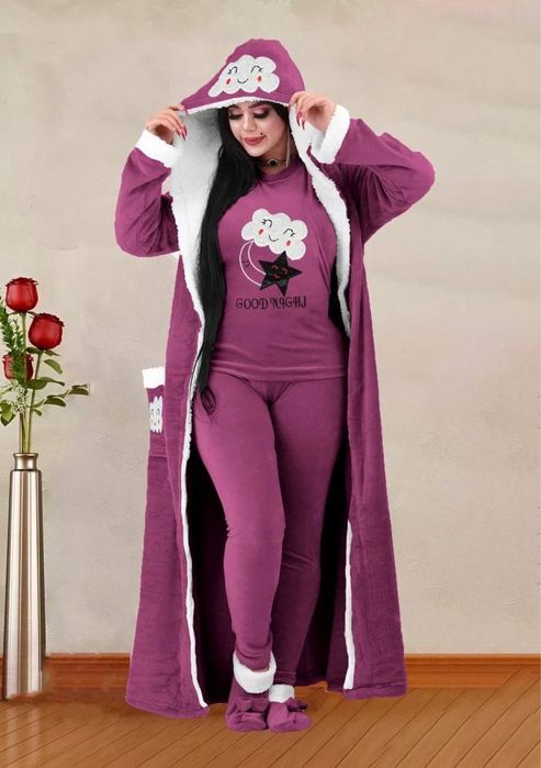 Set halat+pijama+botosei dama