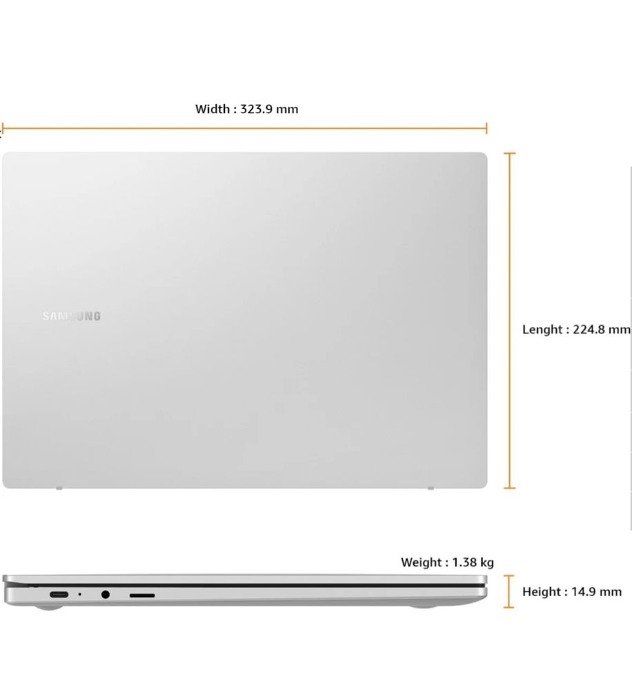 SAMSUNG Galaxy Book Go yangi