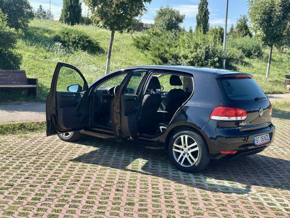 VW Golf 6, 1.6 benzină 102 CP, 2009, proprietar, Euro 5 - Botosani