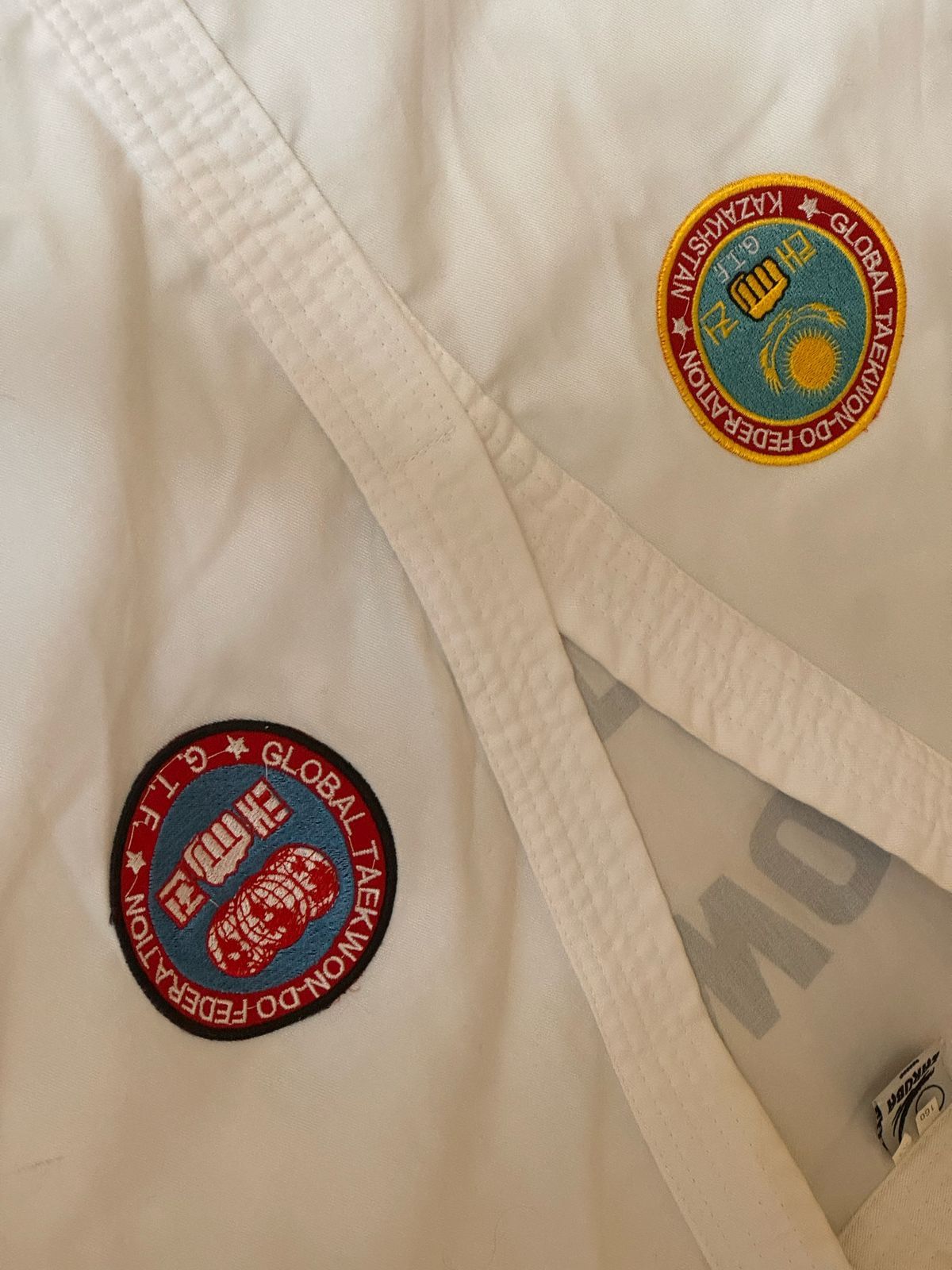 Кимоно для тхэквондо GTF (Global Taekwan-do  Federation) рост-(160см)