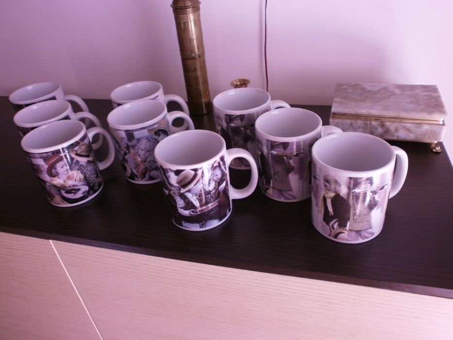 9бр. Големи Чаши за Кафе и Чай Coffee Mugs and Tea Cups