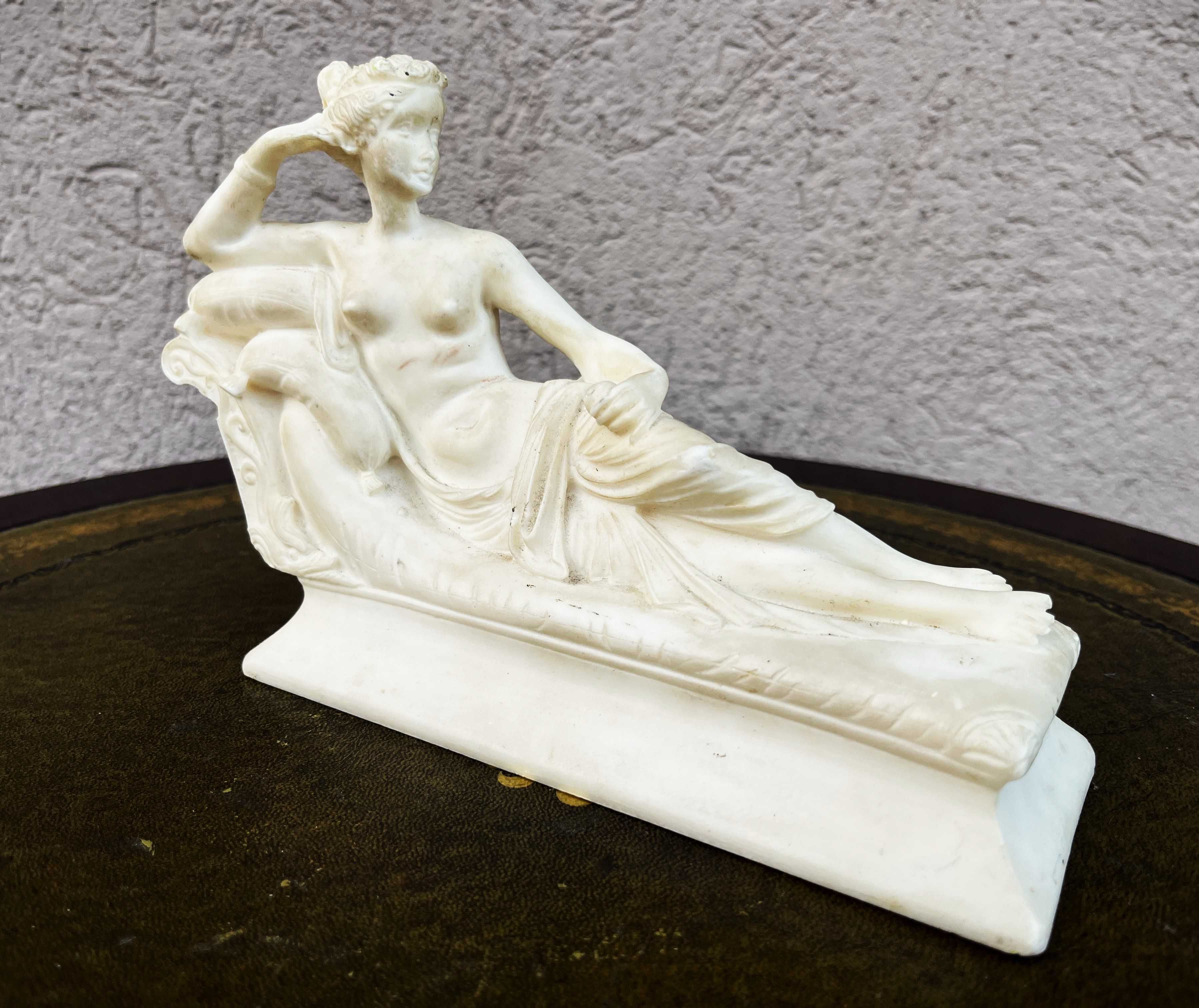 Superba statueta neoclasică-Paolina Bonaparte-Franta