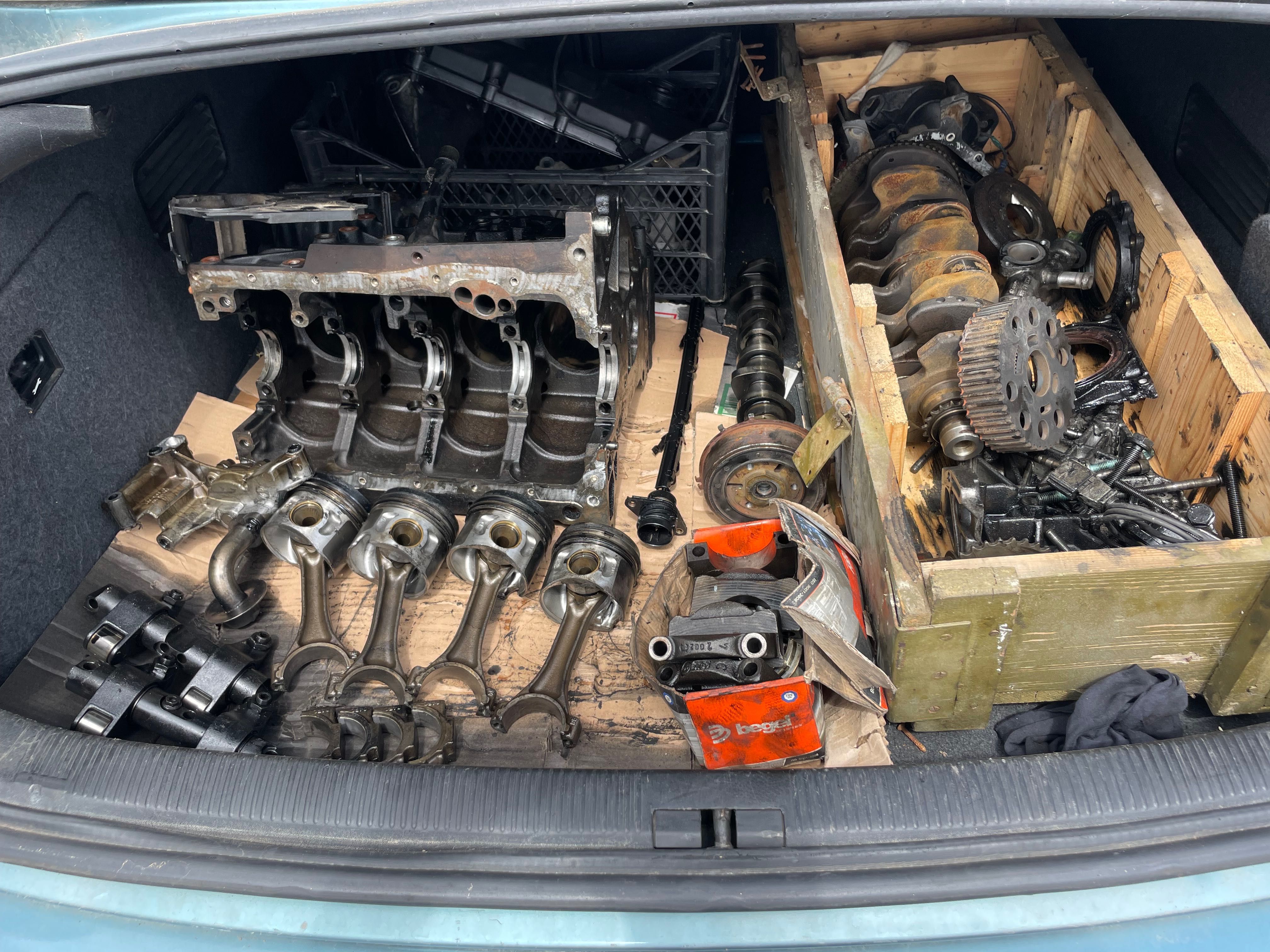 Двигател Audi A4 Passat B5 На Части 1,9TDI