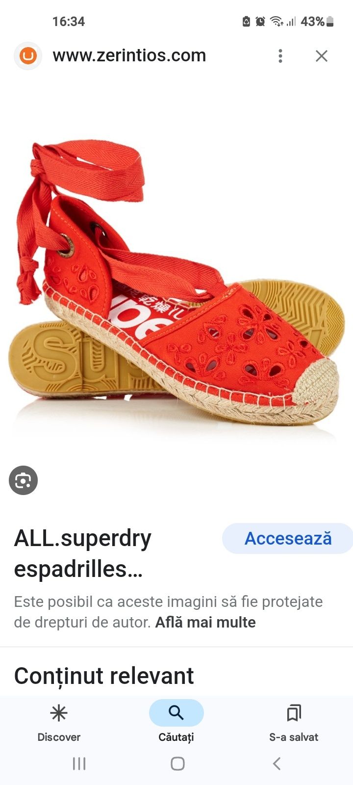 Espadrile Lola Superdry