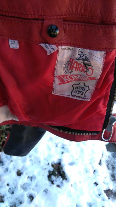 HARRO мото яке от естествена кожа