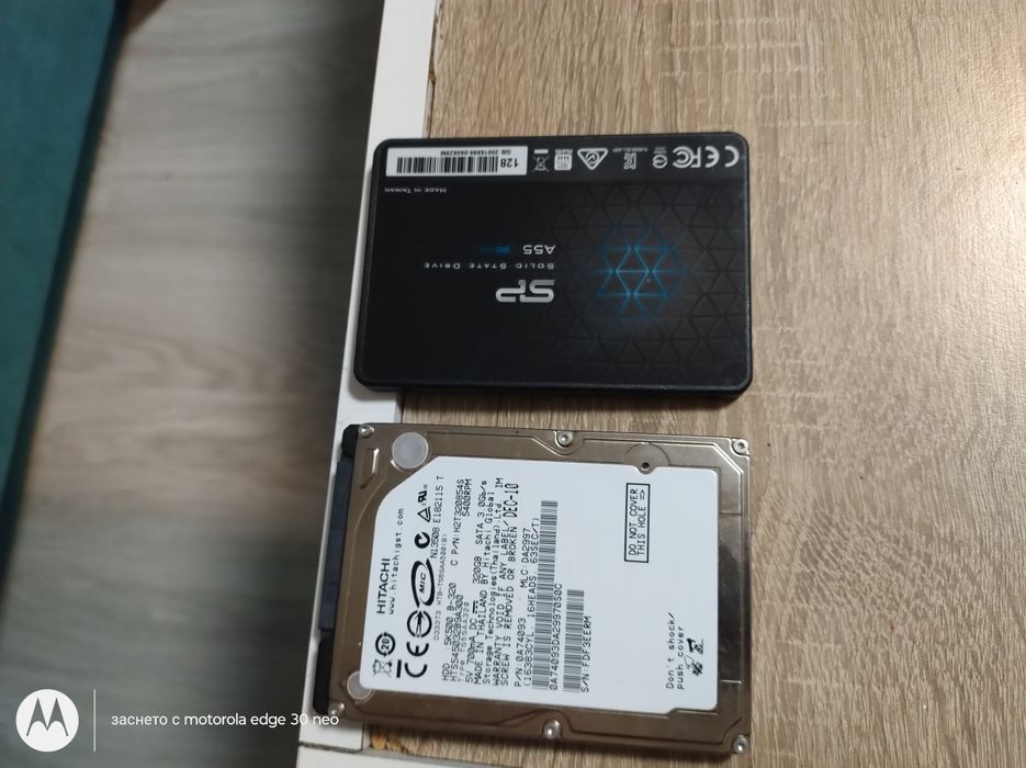 Ssd+hdd 128/320gb