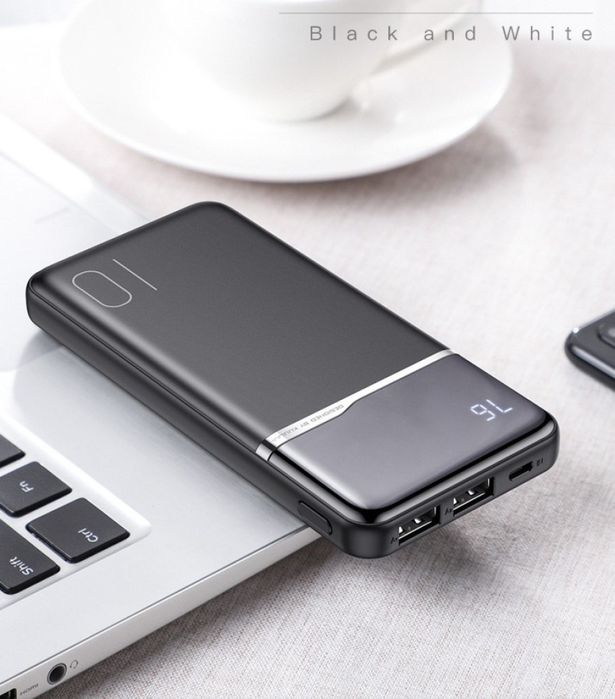 Преносима зарядна батерия Power Bank 10000 mAh USB
