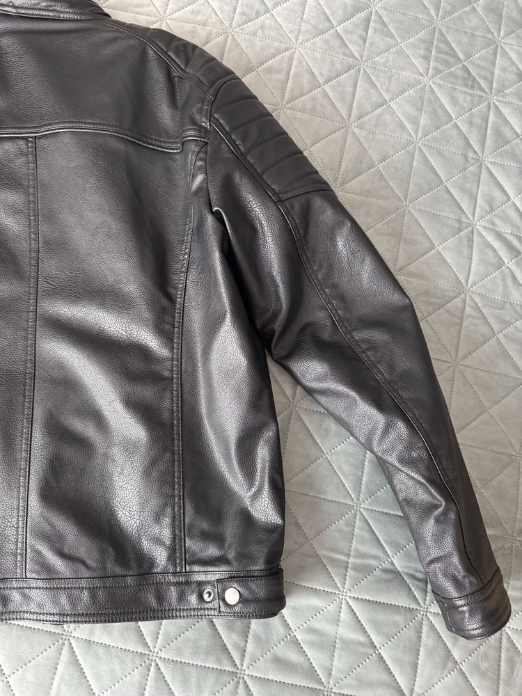 Мъжко кожено яке Jack & Jones