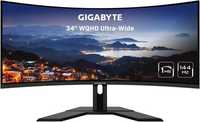 Monitor gaming curbat LED VA Gigabyte 34 UWQHD, 144Hz, Vesa G34WQC 1MS