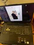 Laptop asus tuf gaming f17 + mouse + microfon