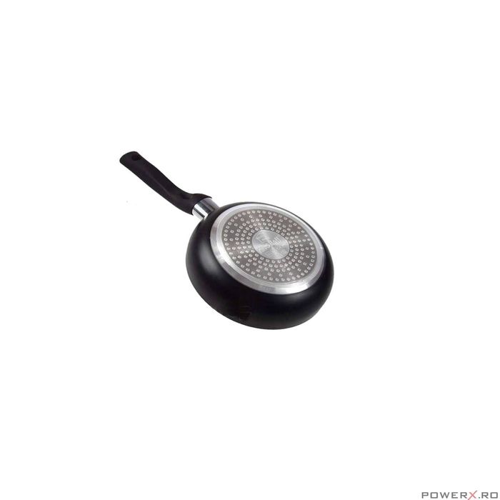 Tigaie din aluminiu, marmorata, neagra, 16 cm, Kinghoff