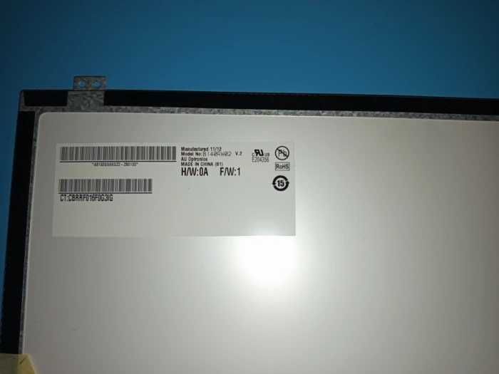 Display laptop slim LED 14,0" 40 pini model AU Optronics B140RW02