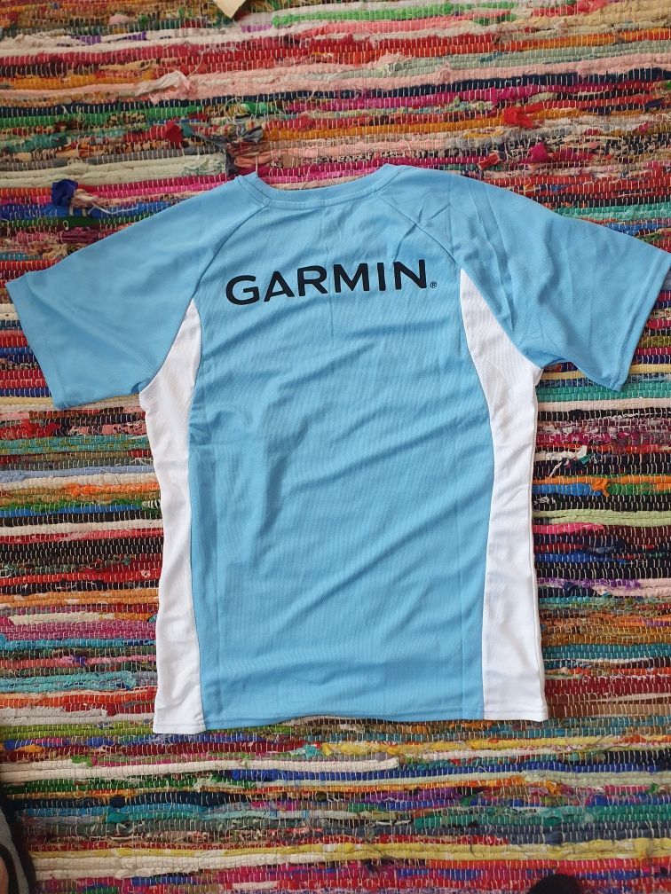Тениска за бягане и маратон Garmin run Нова не е носена