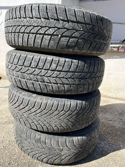 Set jante (cu cauciucuri si capace)- pe 15