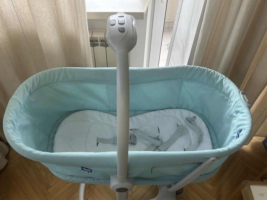 Patut 4 in 1: patut, sezlong, scaunel, fotoliu Chicco, Baby Hug