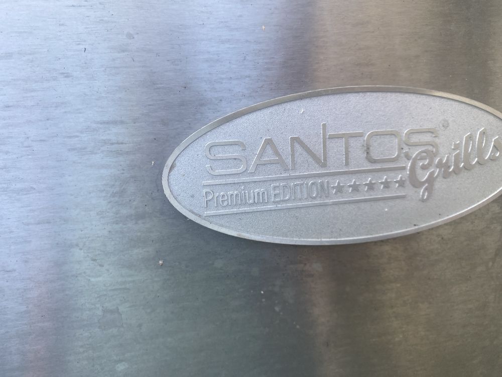Gratar inox pe gaz mare