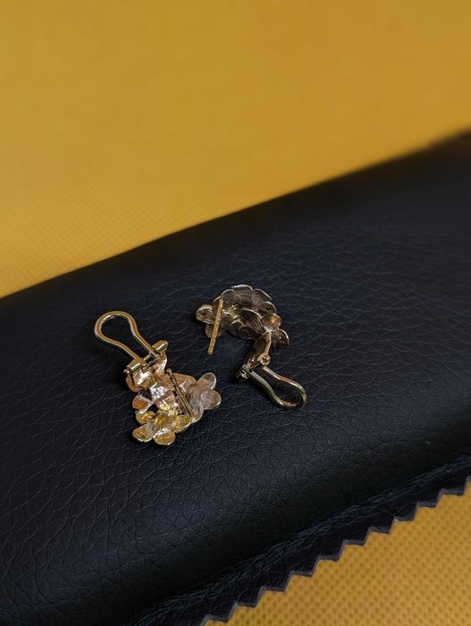 Cercei aur 14K 3.71g ag.7 Podu Ros 49382 - Garantie 2 Ani!