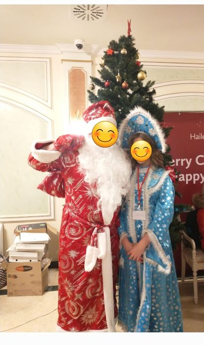 Прокат костюма дед мороз и снегурочка