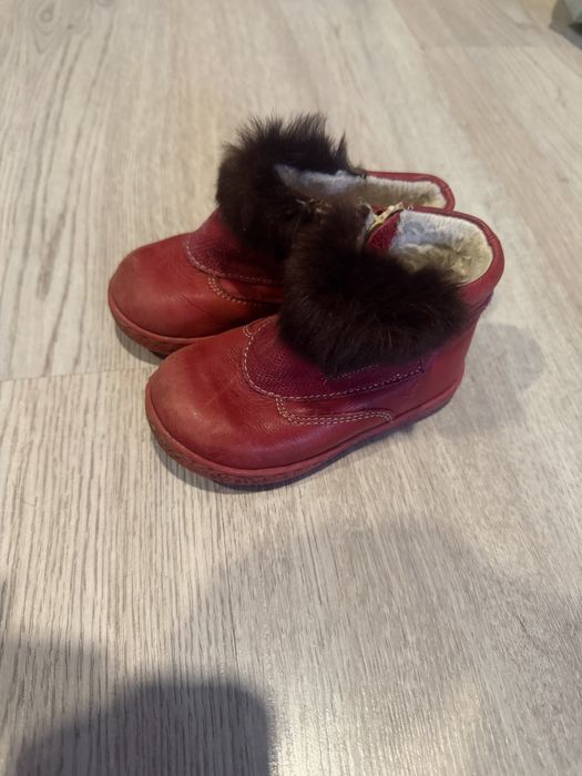 Ghete piele si blana naturala