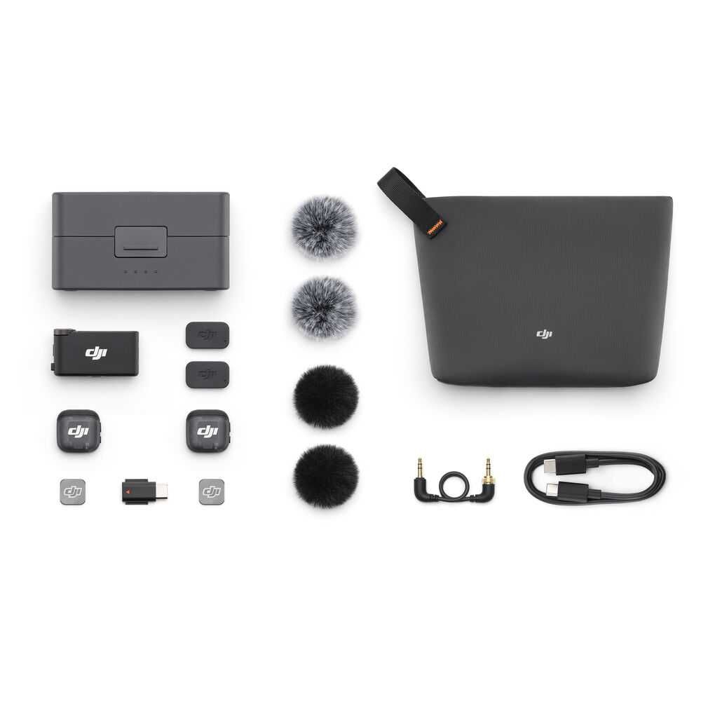 Микрофон DJI Mic 3 (2TX + 1RX + Charging Case)