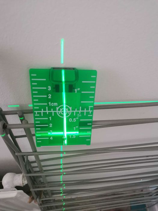Huepar suport magnetic cu laser și țintă