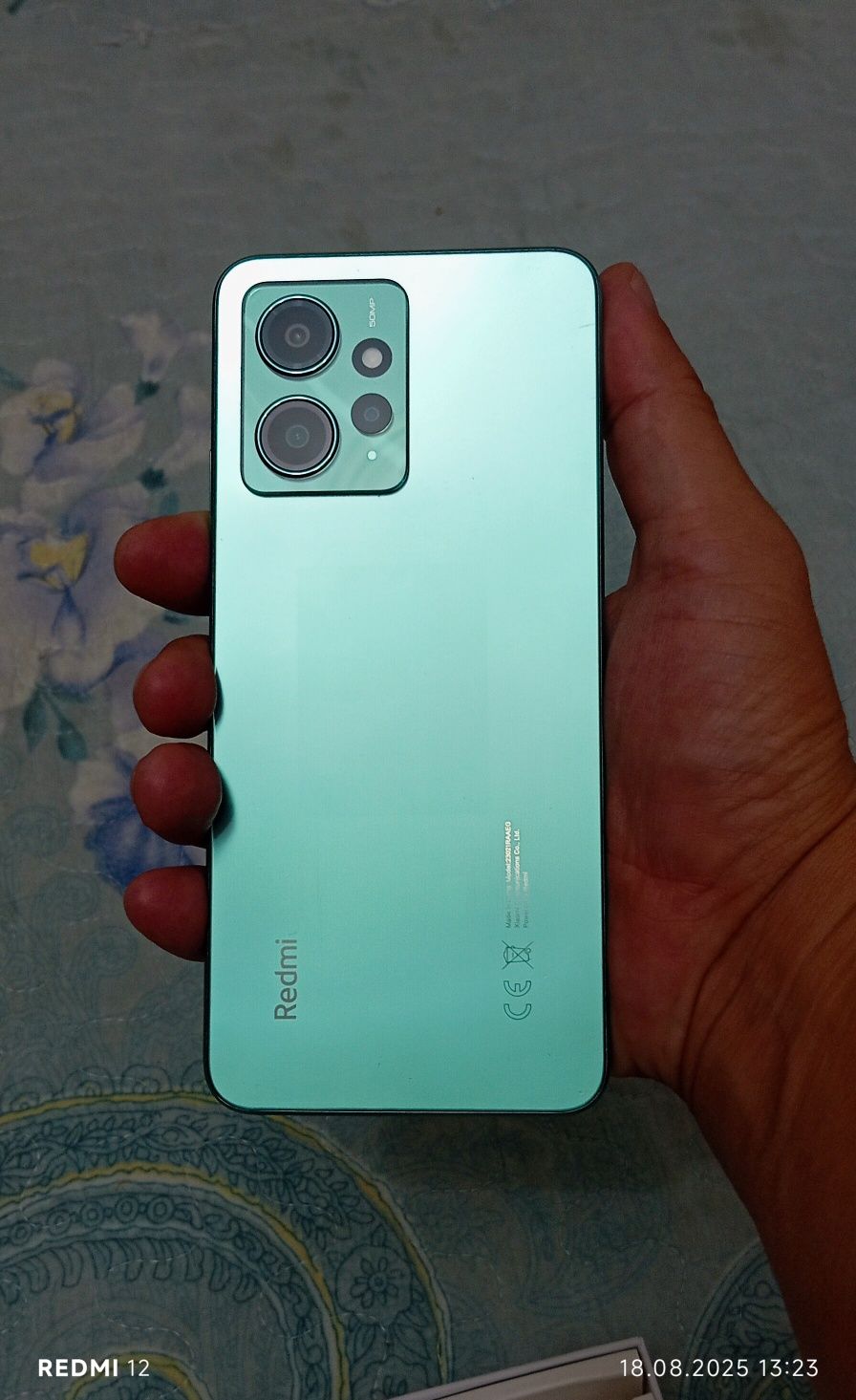 Redmi Note 12 6/128 ,sostoyaniya ideal, ayol kishi ishlatgan