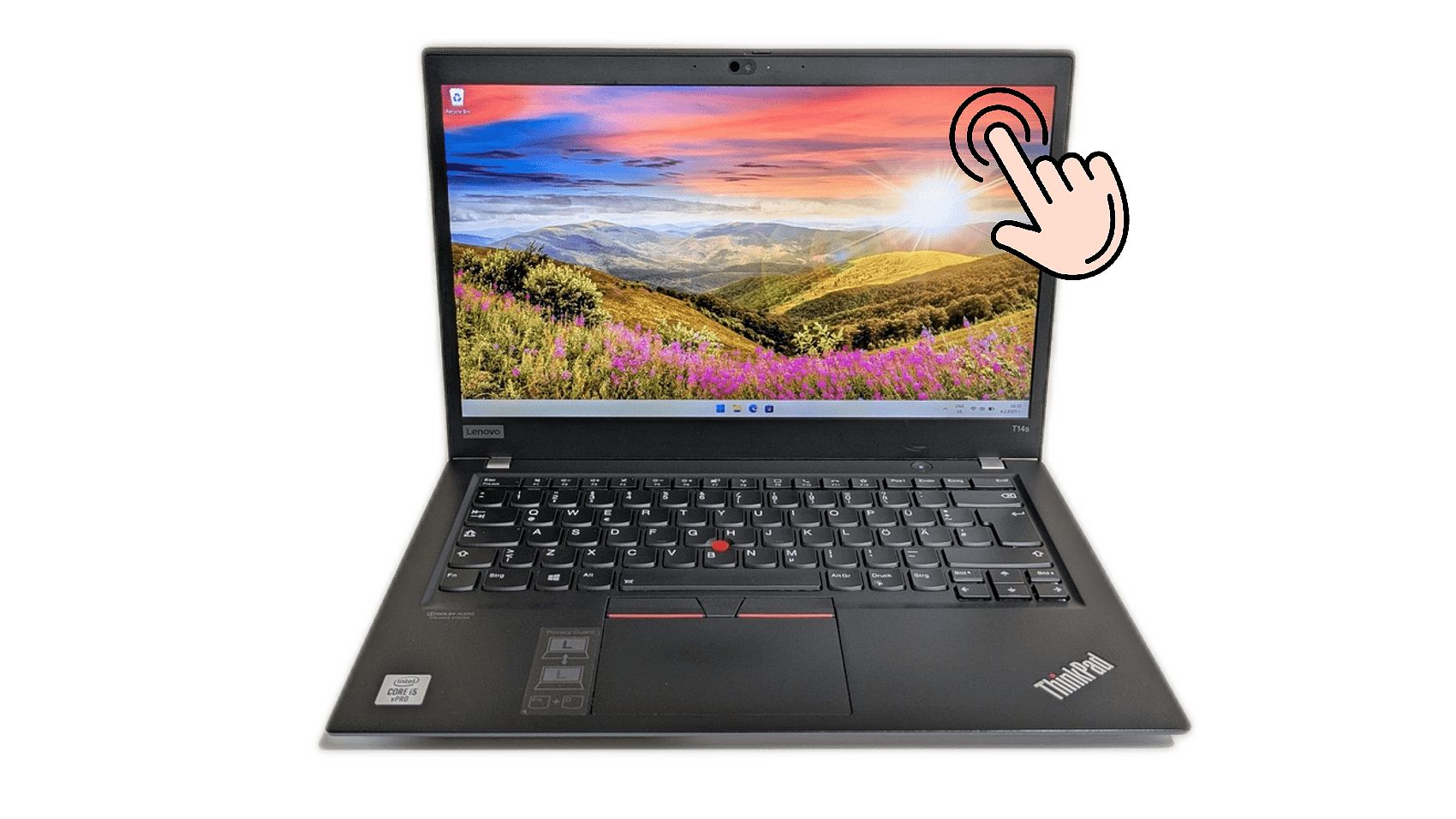Lenovo ThinkPad T14s G1 Privacy TOUCH 14" 500 nits i5-10310U 16 256SSD