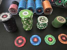 Chipsuri poker profesionale (Clay sau Ceramic)