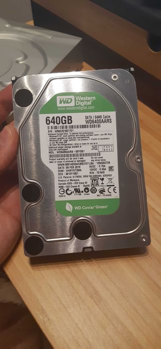 Vand hard-disk Western Digital 640 GB SATA/64MB cache