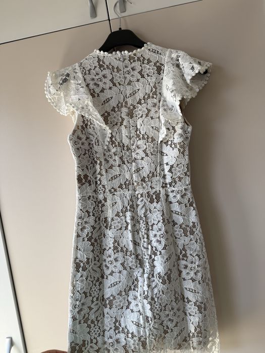 Дамска бяла рокля