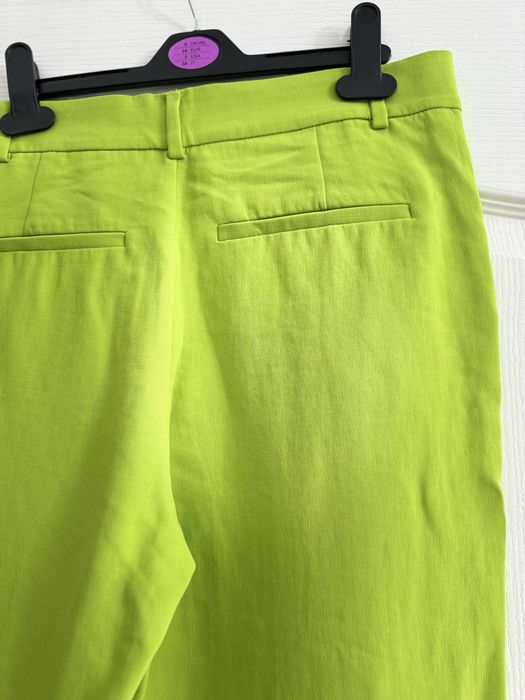 Pantaloni lungi Zara Lime