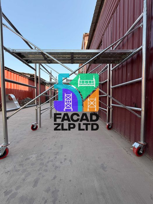 Леса строительные нержавейка, настил с колесами, импорт, завод Китай