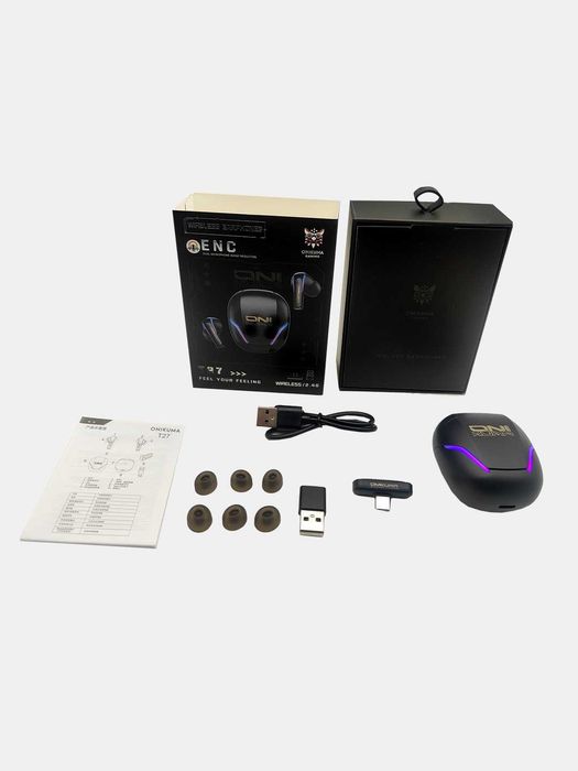 ONIKUMA T27 DUAL-MODE Игровая гарнитура TWS 2.4G