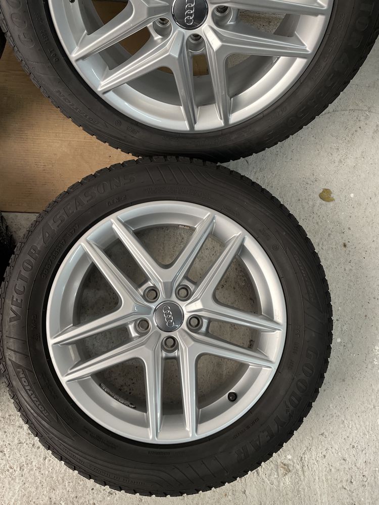 Jante audi originale 225/55r17 Allseason DOT 2024 GoodYear