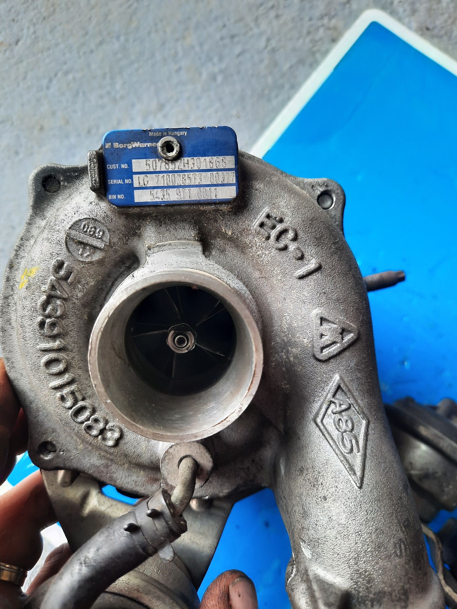 Turbo Turbina Renault 1.5dci euro4