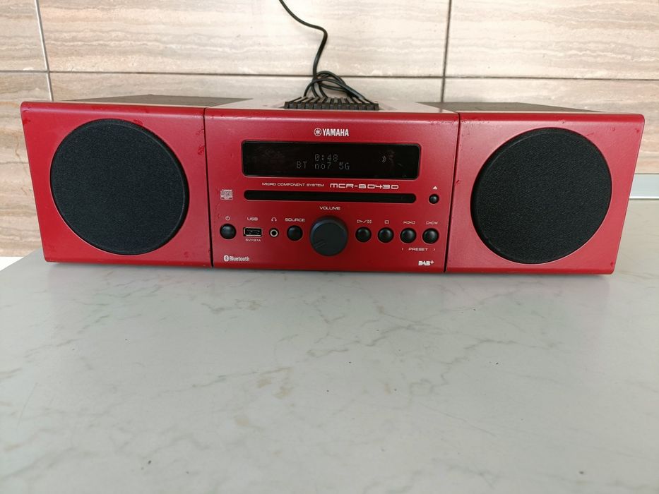 Yamaha MCR B 043 D, sistem audio, Bluetooth, CD, USB, FM radio, DAB