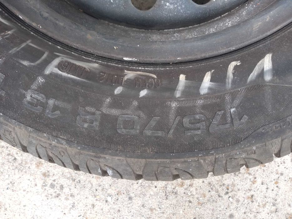 4бр джанти 13ки с гуми на тях