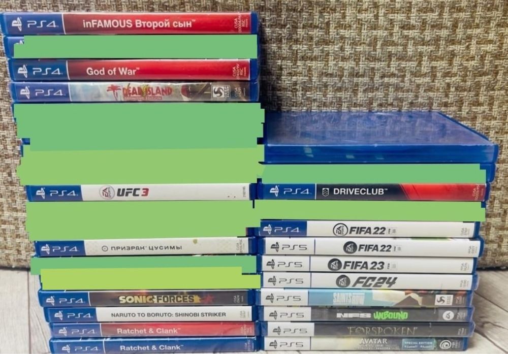 Продам диски пс4 пс5