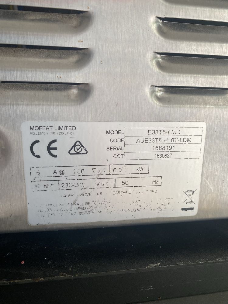 Монофазен Конвектомат Turbofan 5 тави
