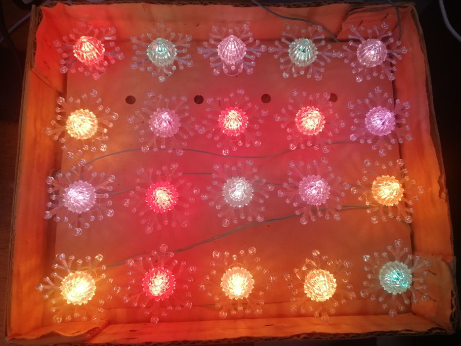 Раритет Новогодняя гирлянда Метелица