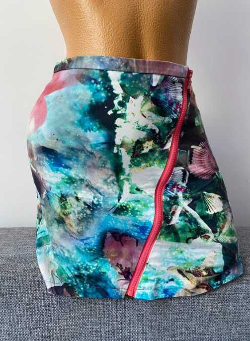 Fusta cu imprimeu marin Masura 38/M