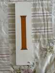 Curea/Bratara Apple watch 41m golden brown lether link m/l
