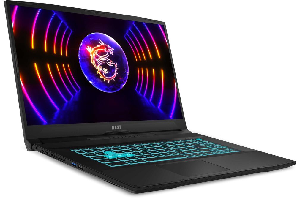 НОВ Лаптоп MSI Katana 17 i7-13620H, RTX 4060, 1TB SSD, 16GB RAM, 17.3"