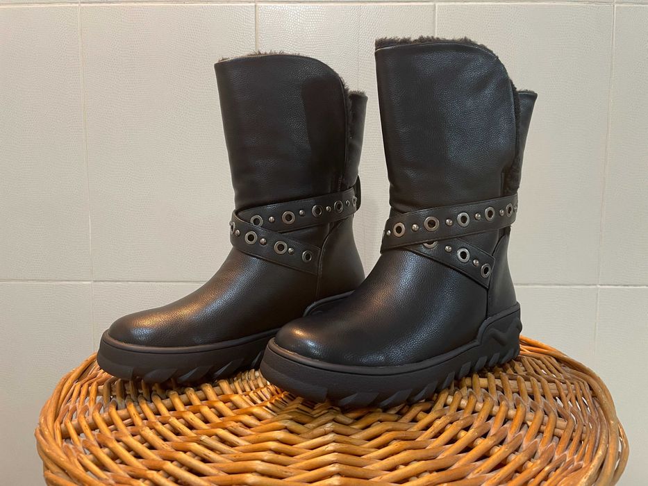 НОВЫЕ | Тёплые женские зимние сапоги | 37,38,39