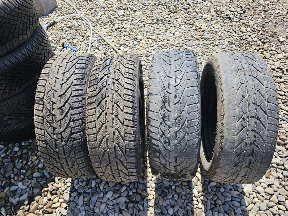 Jante de tabla cu Cauciucuri M/S 205 55 R16 VW Skoda Audi Seat