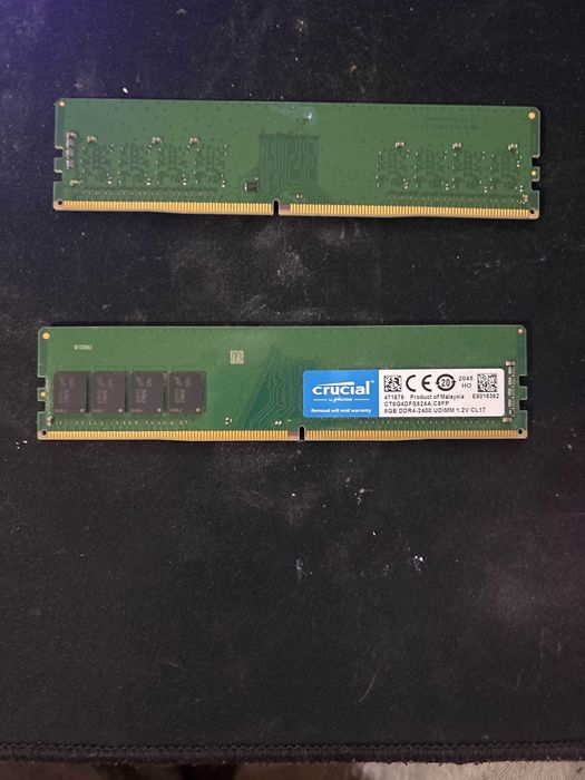 CRUCIAL 8gb ddr4-2400 RAM x 2 (negociabil)